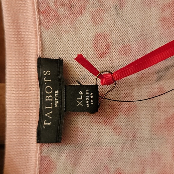 Talbots cherry blossom cardigan - Picture 4 of 5